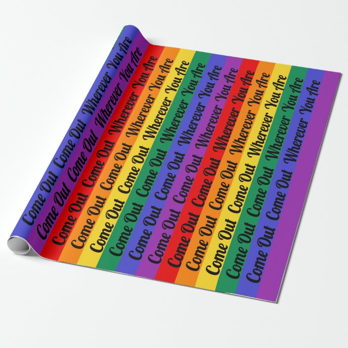 gay wrapping paper