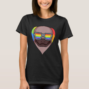Gay Pride LGBT Rainbow - Platypus - LGBT Heart Ani T-Shirt