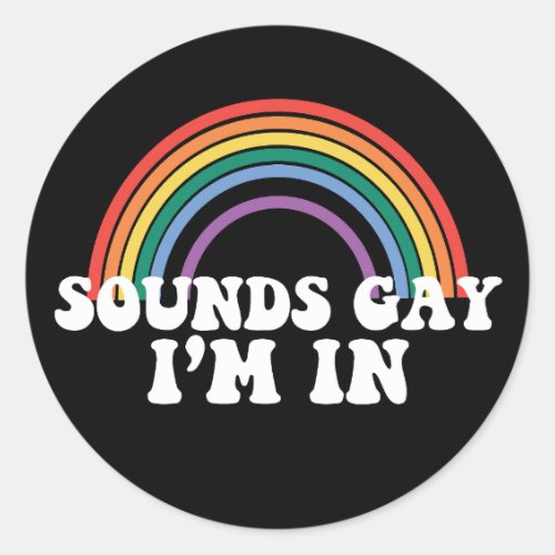 Classic Round Sticker