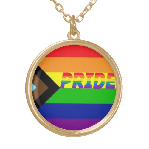 Gay Pride LGBTQ Progress Advocacy  Necklace