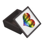 Gay Pride Love Heart Flag