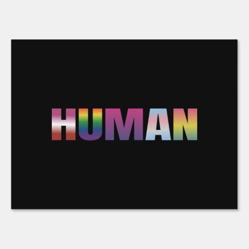 Gay Pride Love is Love LGBT Rainbow Flag Colors Sp Sign