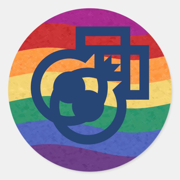 female gay pride symbol