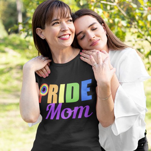 Gay Pride Mom T_Shirt