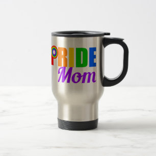 Gay Pride Mom Travel Mug