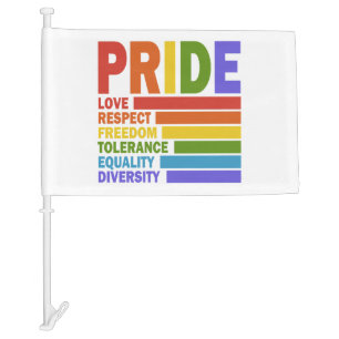 Gay Pride Month LGBT Car Flag