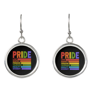 Gay Pride Month LGBT Earrings