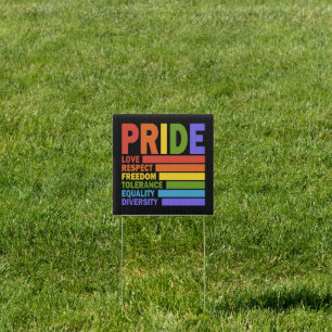 Gay Pride Month LGBT Sign