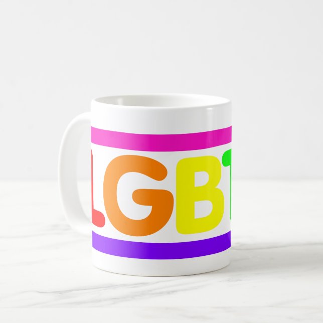 Gay Pride mug (Front Left)