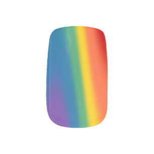 Gay Pride Nails Rainbow Love Fingernail Minx Nail Wraps