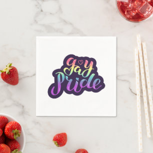 Gay Pride Napkins