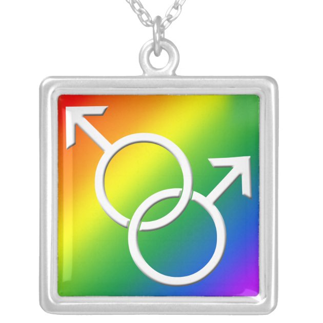 Gay on sale pride necklace