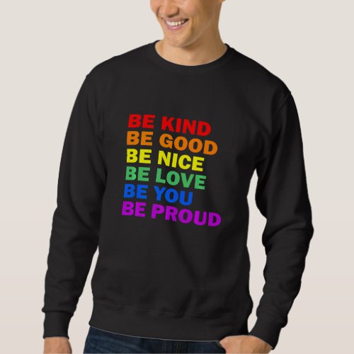 Gay Pride Parade 2021 Rainbow Lgbtq Flag Love Is L Sweatshirt