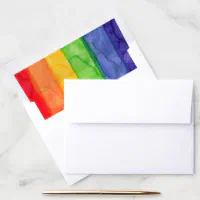 Watercolor Rainbow Tissue Paper