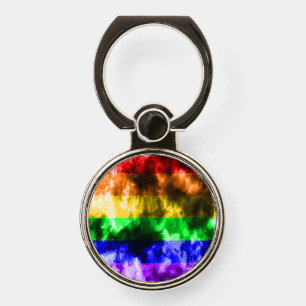 Gay Pride Phone Phone Ring Stand