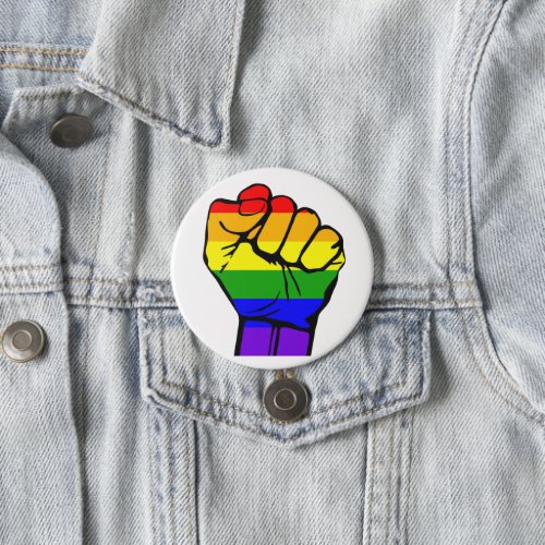 Gay Pride Pin _ Pride Flag Button _ Gay rights