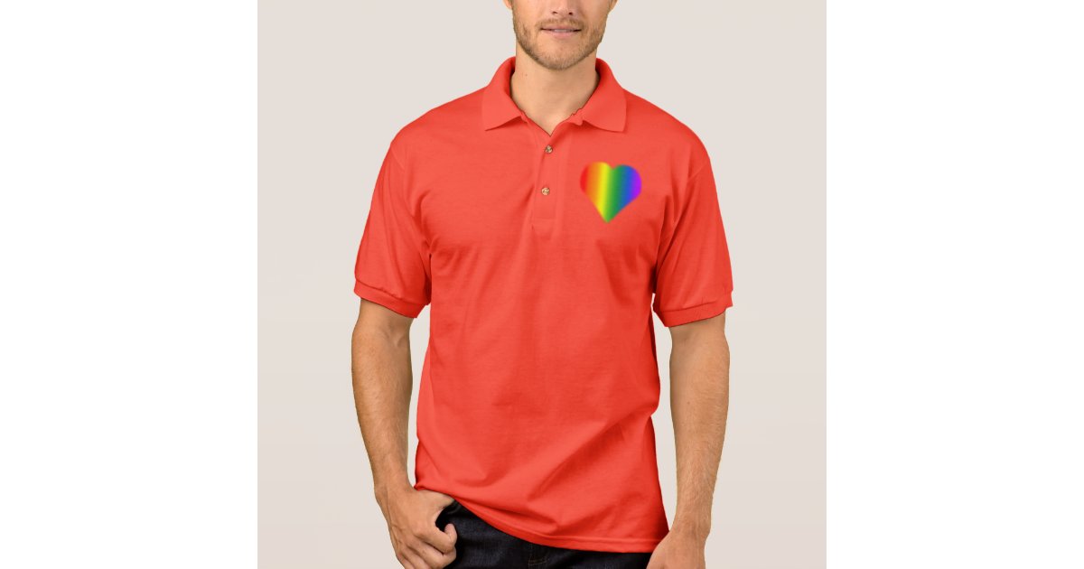 Gay Pride Polo Shirt Men S Same Sex Love Shirts