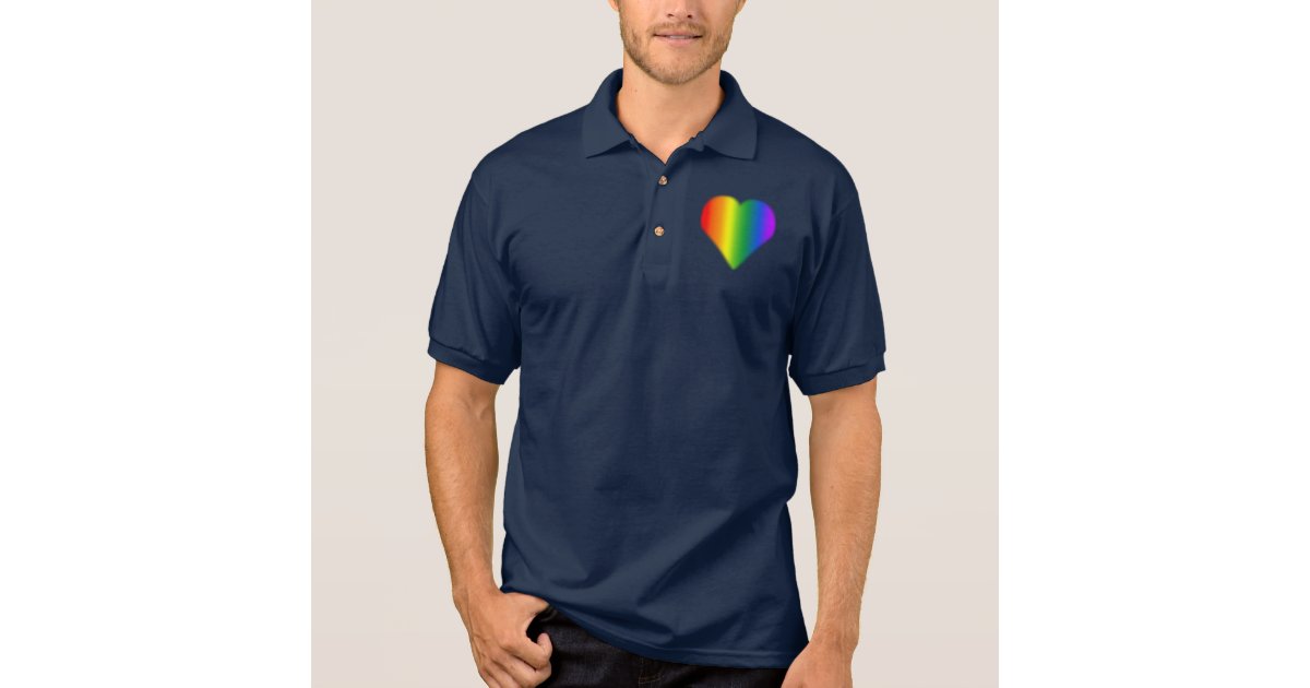 Gay Pride Polo Shirt Men S Same Sex Love Shirts Zazzle