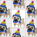Gay Pride Pug - Funny Hat Fabric