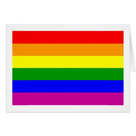 Gay Pride Rainbow (Front Horizontal)