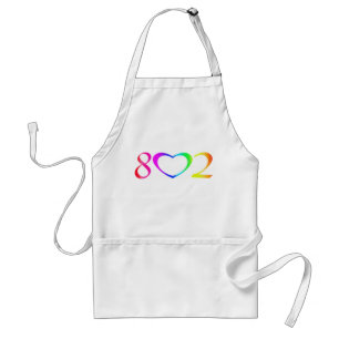 Gay Pride Rainbow Adult Apron