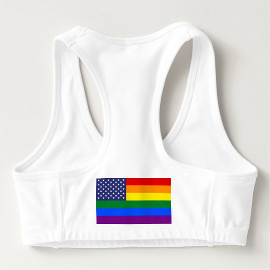 pride sports bra