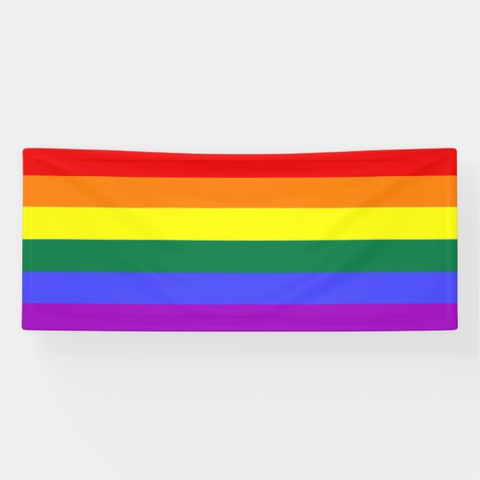 Gay Pride Rainbow Banner 5711