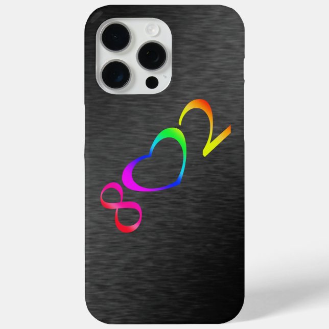 Gay Pride Rainbow Case-Mate iPhone Case (Back)