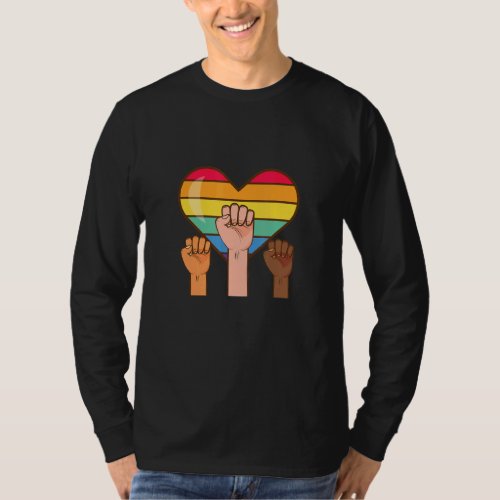 Gay Pride Rainbow Equality T_Shirt