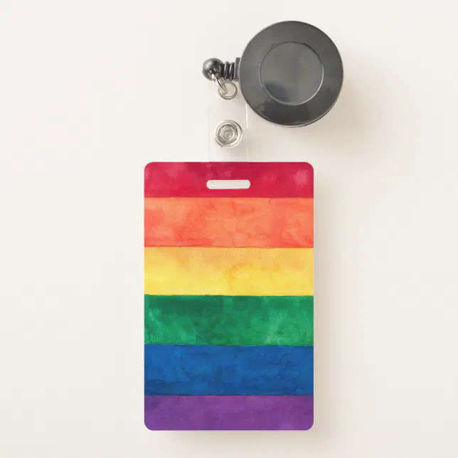 Gay Pride Rainbow Flag Badge Zazzle 5998