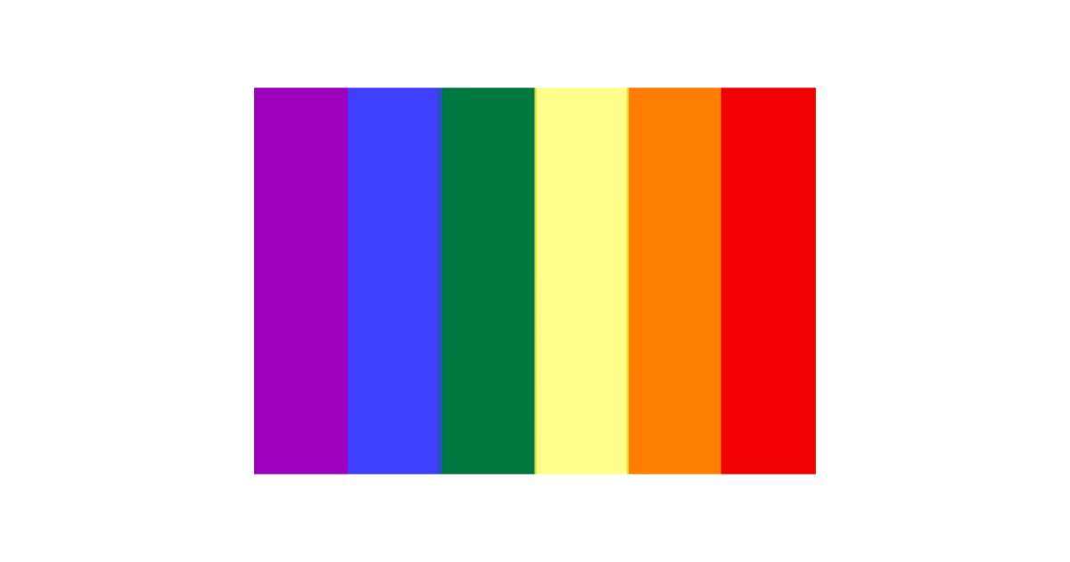Gay Pride Rainbow Flag Fabric Zazzle 1196