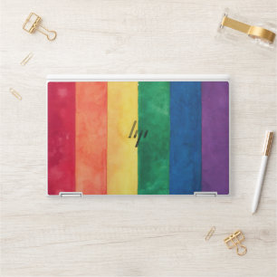 Gay Pride Rainbow Flag HP Laptop Skin