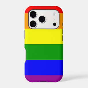 Gay Pride Rainbow Flag iPhone 17 Pro Case