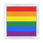 Gay Pride Rainbow Flag Lapel Pin at Zazzle