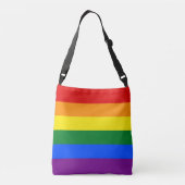 Gay Pride Rainbow Flag LGBT Crossbody Bag | Zazzle