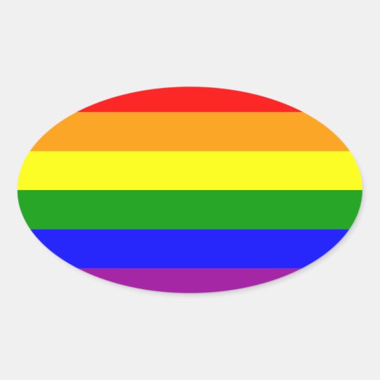 really small gay pride flag stickers