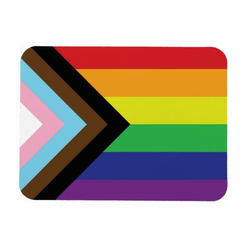 Gay Pride Rainbow Flag Progressive LGBTQIA Magnet