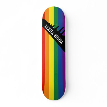 Gay pride Rainbow Flag Skateboard Deck