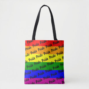 Handmade Gay Pride Flag Bag – Proiezioni Mentali Shop