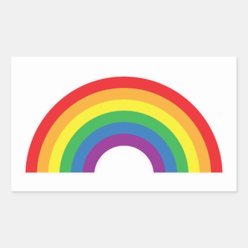 Gay Pride _ Rainbow _ Gay Pride Flag Rectangular Sticker