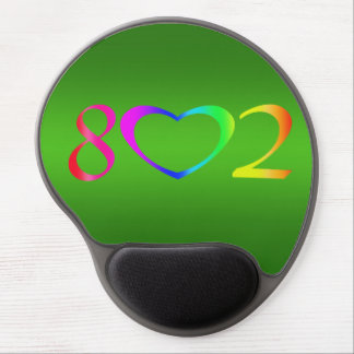 Gay Pride Rainbow Gel Mouse Pad
