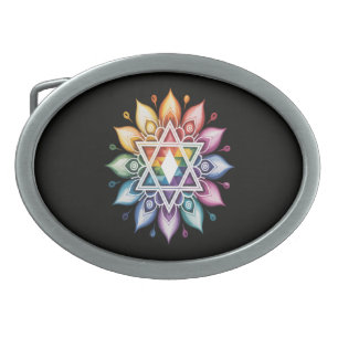 Gay Pride Rainbow LGBT Belt Buckle