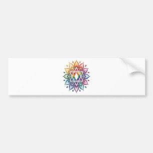 Gay Pride Rainbow LGBT Bumper Sticker