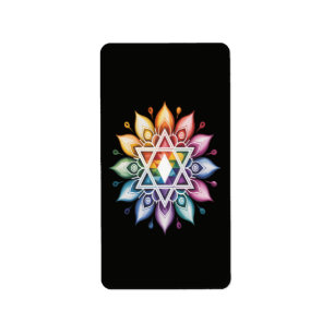 Gay Pride Rainbow LGBT Label