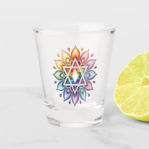 Gay Pride Rainbow LGBT Shot Glass