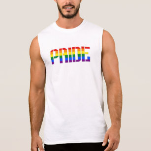 Love Gay Pride Heart Lesbian Bisexual Transgender LGBT Beater Tank Top 