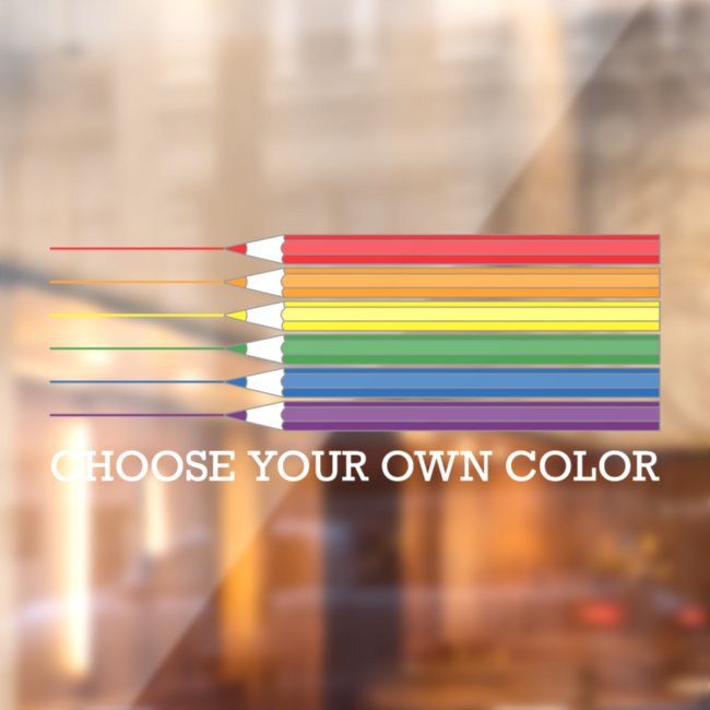 Gay Pride Rainbow Pencils LGBT