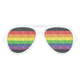 Gay Pride Rainbow Sunglasses