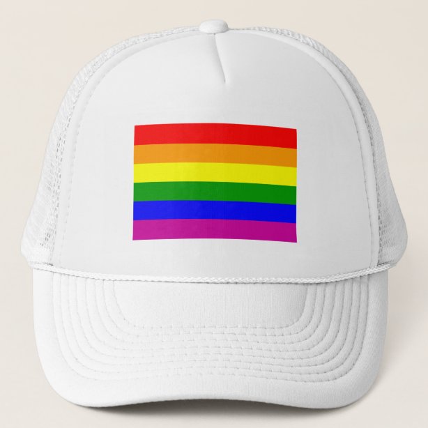 gay pride hat hockey