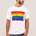 Gay Pride Shirt at Zazzle